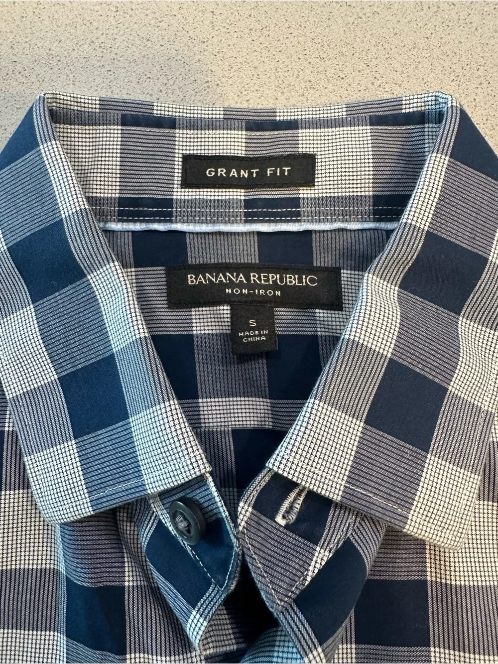 Banana Republic tailored button